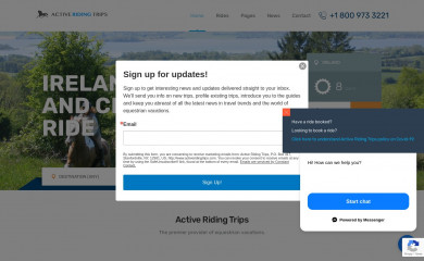 activeridingtrips.com screenshot