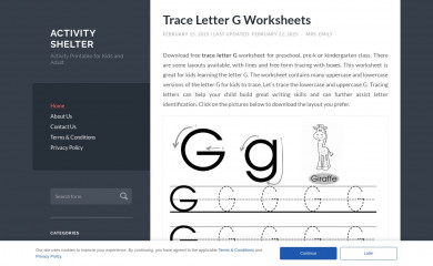 activityshelter.com screenshot