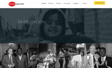 actionmarcory.org screenshot