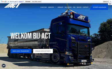 actransport.be screenshot