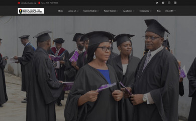 acts.edu.ng screenshot