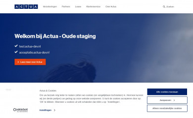 actua-staging.nl screenshot