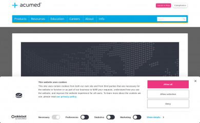 acumed.net screenshot