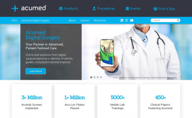 acumed.net screenshot