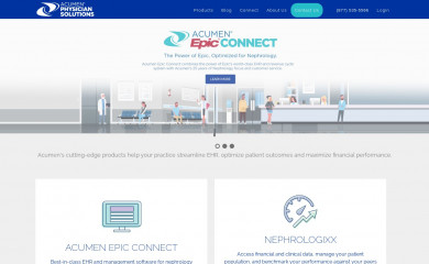 acumenmd.com screenshot