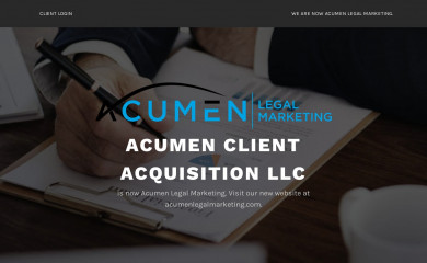 acumenclientllc.com screenshot