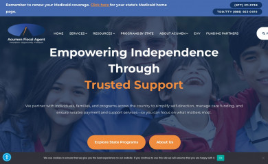 acumenfiscalagent.com screenshot