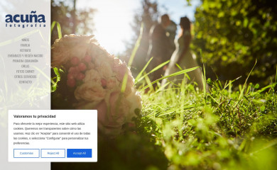 acunafotografia.com screenshot