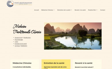 acupuncteur-geneve.com screenshot