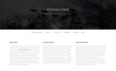 acuriousoracle.com screenshot