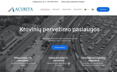 acurita.lt screenshot