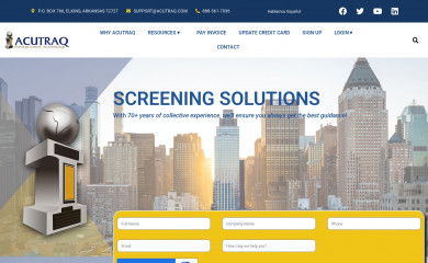 acutraq.com screenshot