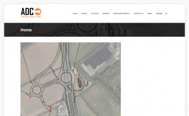 adcinfrastructure.com screenshot