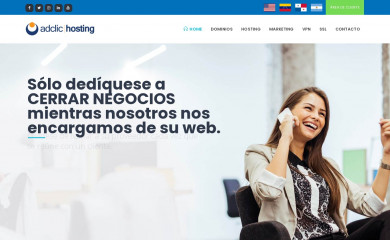 http://adclichosting.com screenshot