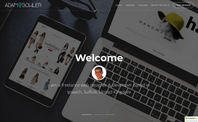 adambowler.uk screenshot