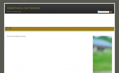 adamfranco.com screenshot