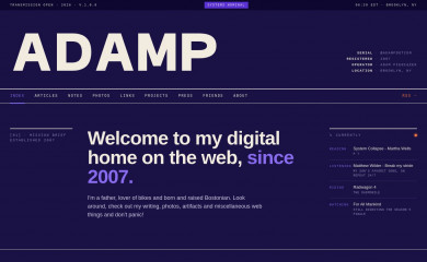 adamp.com screenshot