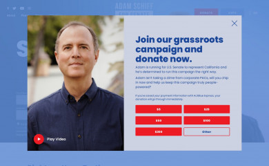 adamschiff.com screenshot