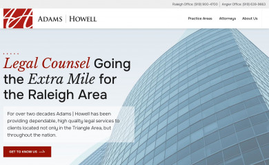 adamshowell.com screenshot