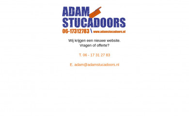 adamstucadoors.nl screenshot