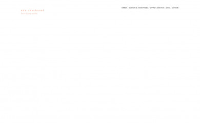 adadeschanel.com screenshot