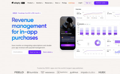 adapty.io screenshot