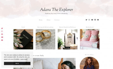 adaratheexplorer.com screenshot