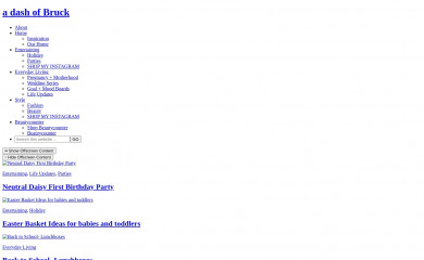 adashofbruck.com screenshot