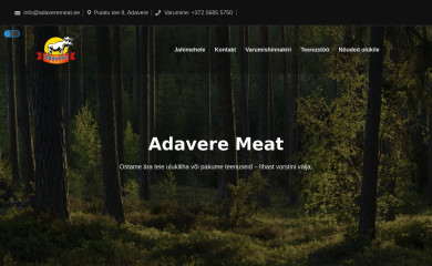 adaveremeat.ee screenshot