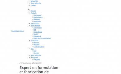addiplast-group.com screenshot