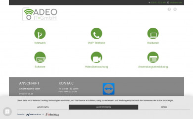 adeo-it.de screenshot
