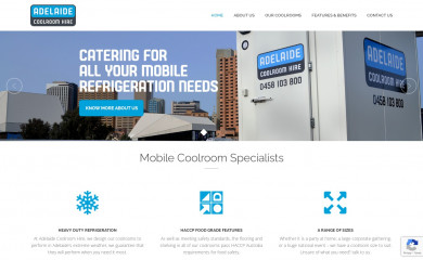 adelaidecoolroomhire.com.au screenshot