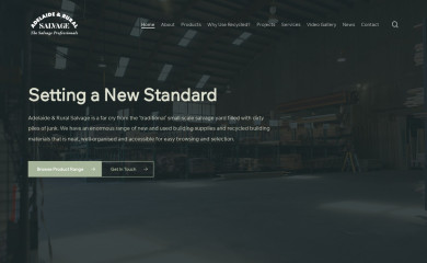 adelaideruralsalvage.com.au screenshot