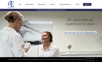 adelestetik.se screenshot