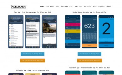 adelmaer.com screenshot