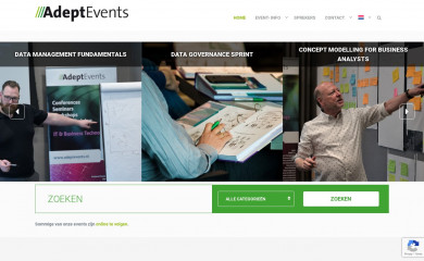 adeptevents.nl screenshot
