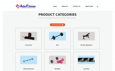 aderfitness.com screenshot