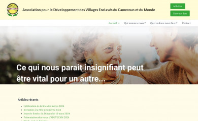 adevecam.org screenshot