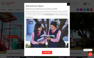 adhyayan.edu.np screenshot