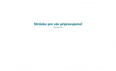 adiamax.sk screenshot