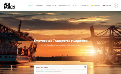 adjtaylorcargo.com screenshot