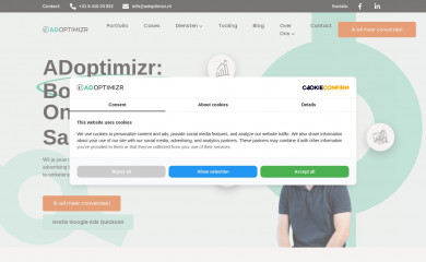 adoptimizr.nl screenshot