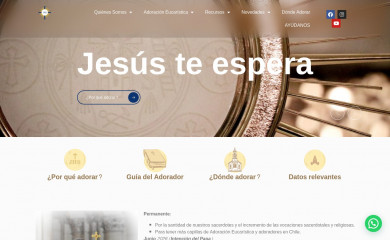 adoracioneucaristica.cl screenshot
