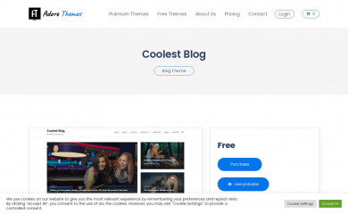 Coolest Blog screenshot