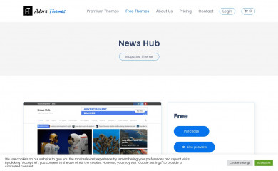 https://adorethemes.com/downloads/news-hub/ screenshot