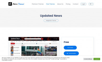 Updated News screenshot