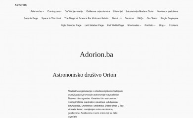 adorion.ba screenshot