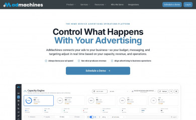 http://admachines.com screenshot