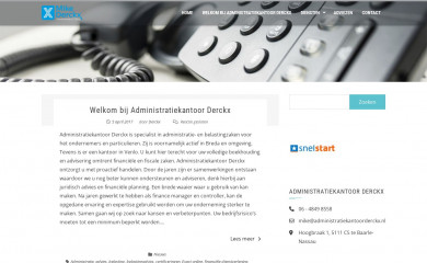 administratiekantoorderckx.nl screenshot
