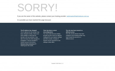 admiralcars.com.au screenshot